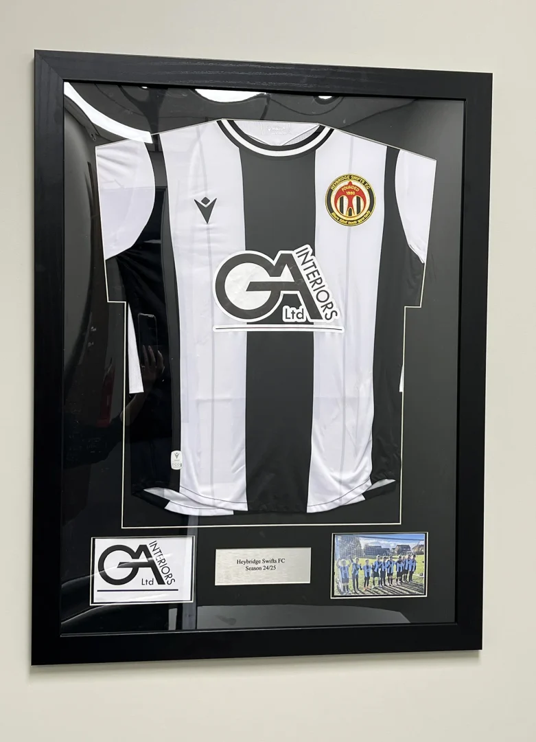 Ga Interiors Heybridge Swifts Football Club Kent Sponsors