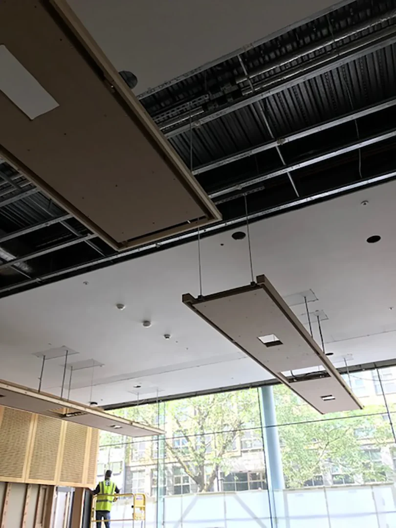 Euston Road 8build Contractor London Drylinign Ceilings Ga Interiors Sfs