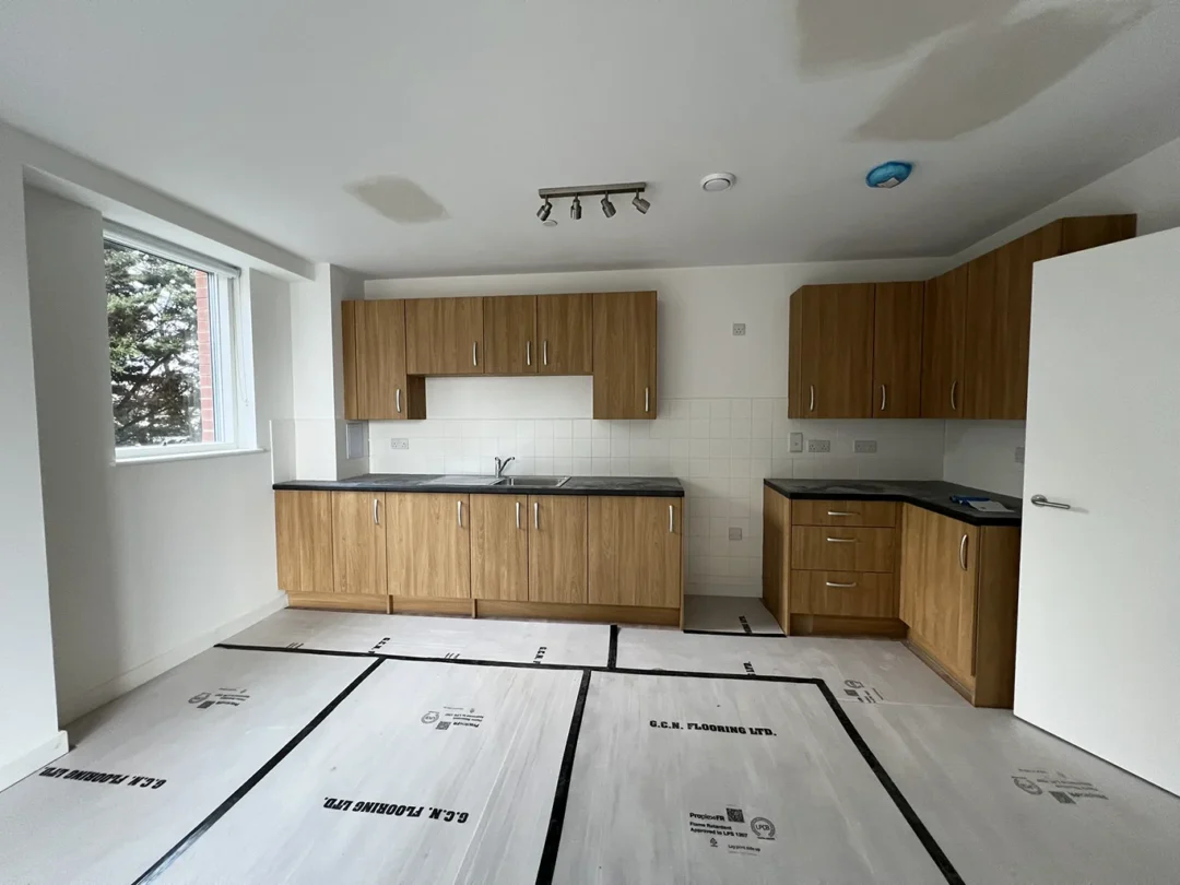 Barkingside Yard Vistry Group Ga Interiors Ltd Drylining Sfs Plastering Interior Fit Out London Fire Stopping