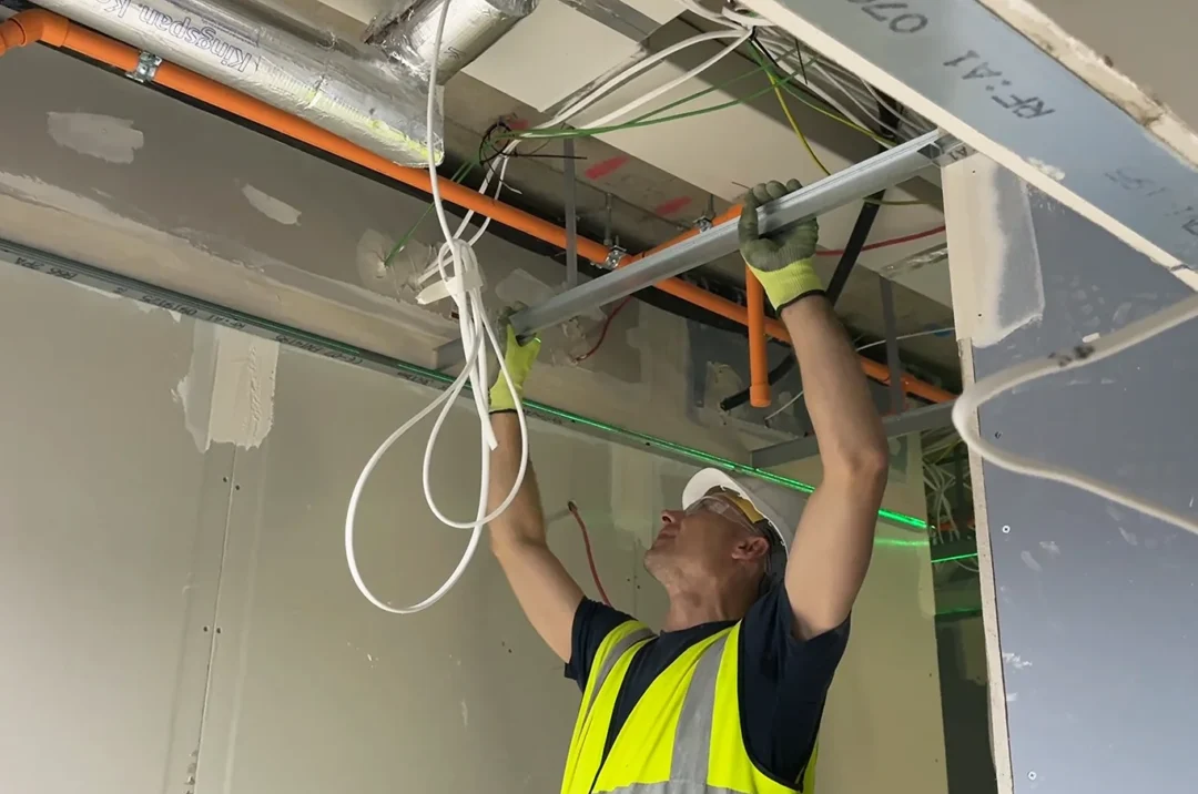 Ga Interiors Ltd Labour Drylinig Sfs Membrane Construction London Subcontractor Industry Construction Line Fire Stopping