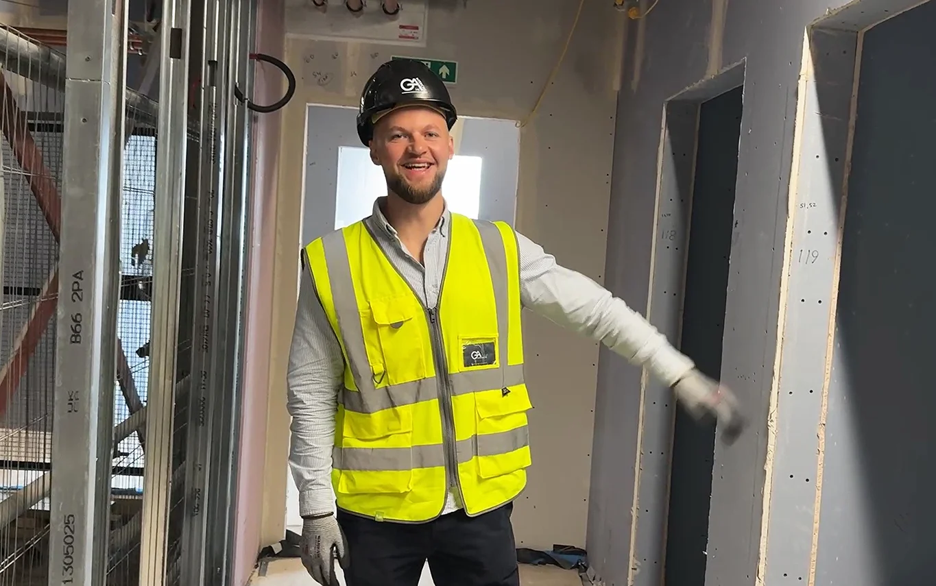 Ga Interiors Barnes Stratford Travelodge London Construction Drylining