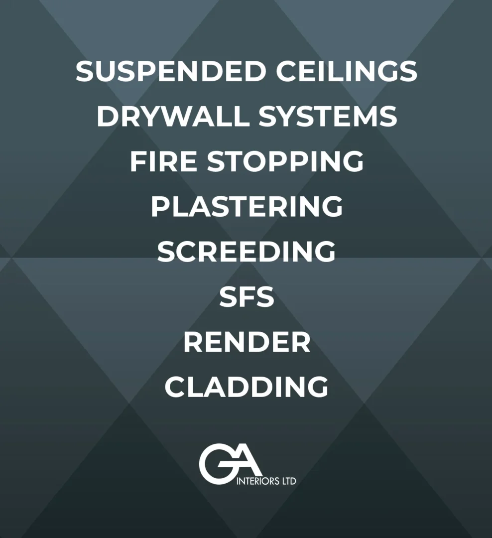 Drylining Best Contractor Tender Enquiries London Sfs Plastering Ga Interiors Ltd