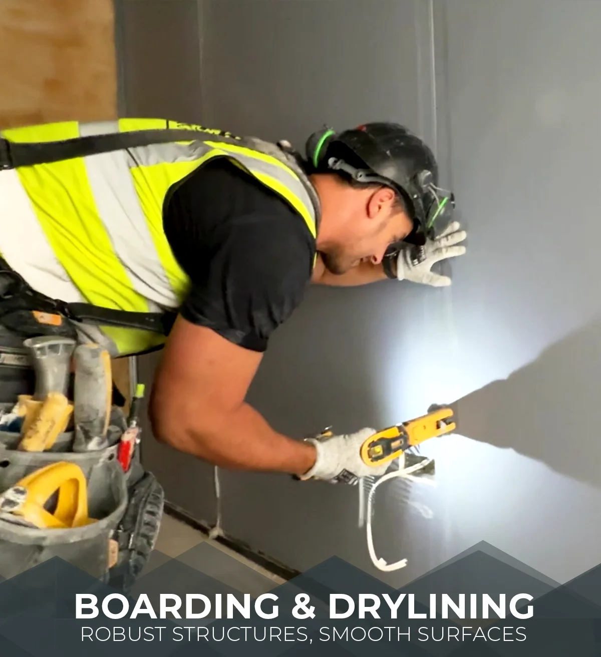 Drylining Plasterboard Process Ga Interiors London Subcontractor Plastering London Boarding Best Subcontractor Drylining