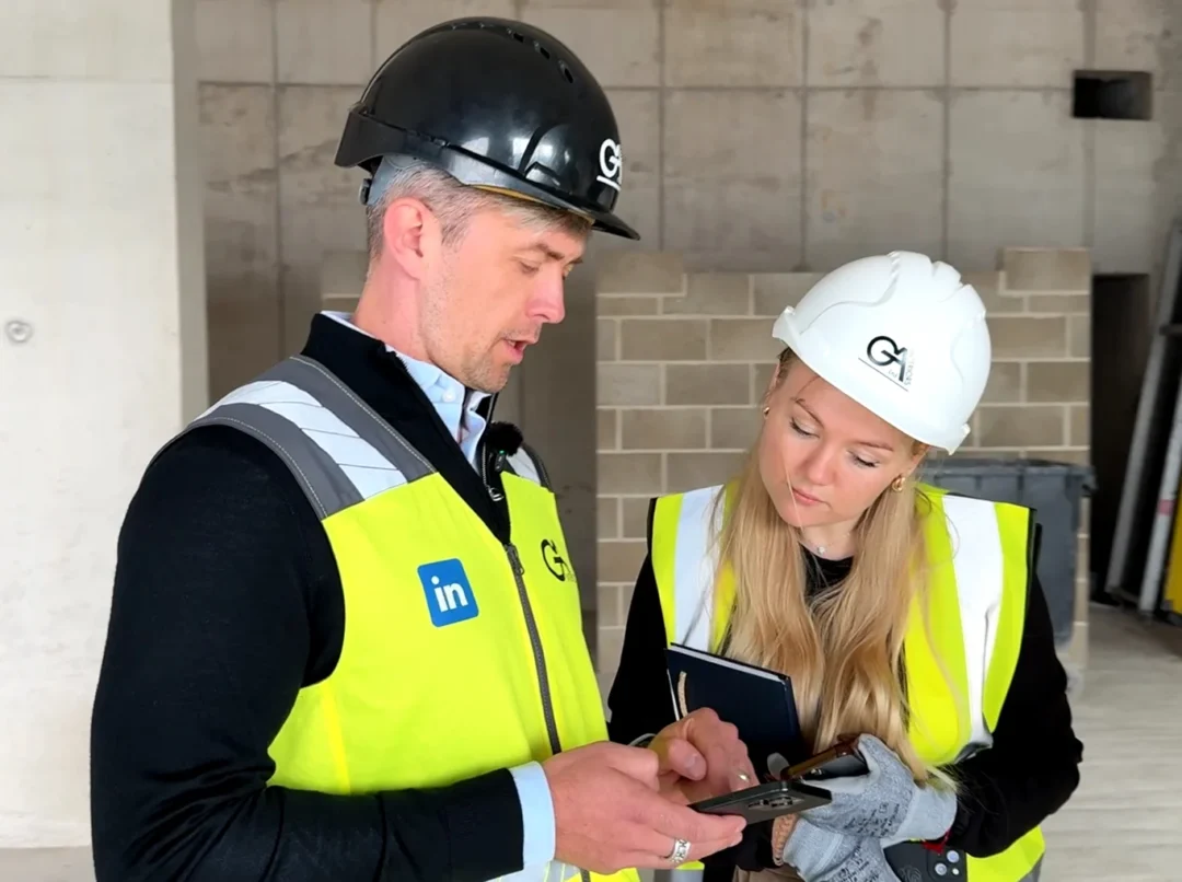 Ga Interiors Woman In Construction Meridian 2 Drylining Sfs