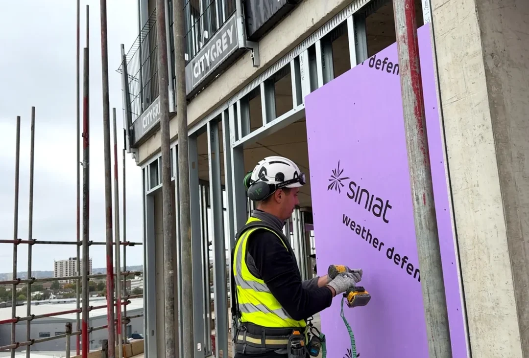 Leeside Road Meridian 2 Ga Interiors Sfs Drylining Subcontractor London Render Plasterboard Cladding Kent