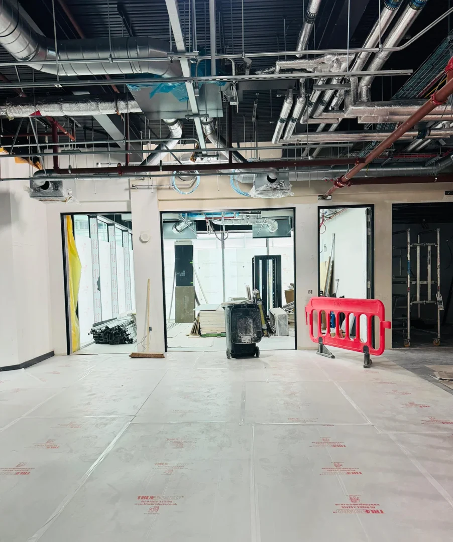 Telehouse Ga Interiors Data Center Drylining London Subcontractor Europe