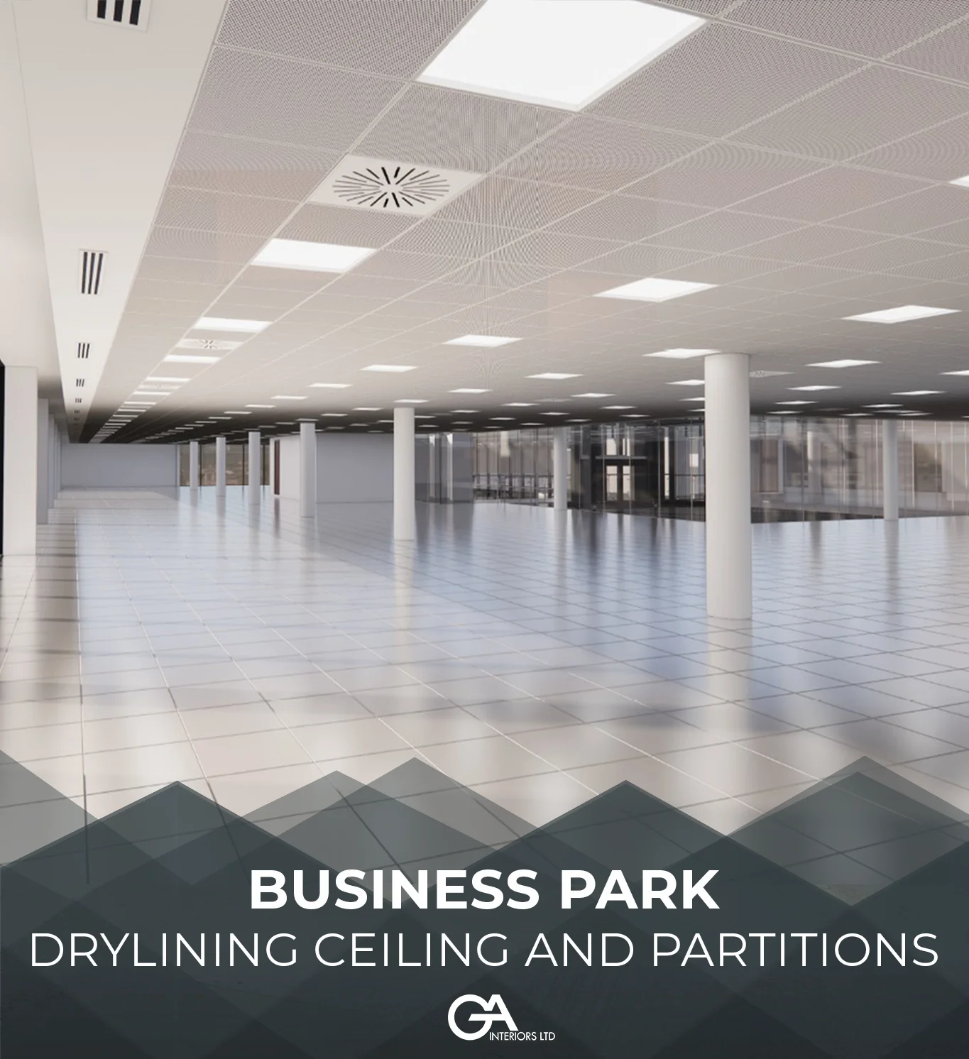 Bedfont Lakes Business Park Ga Interrios Drylining Ceilings Partitions Subcontractor