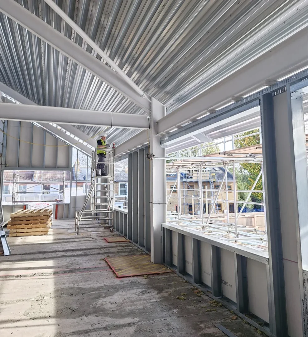 Beormund School Sfs Education London Ga Interiors Drylining London Subcontractor Construction Industry