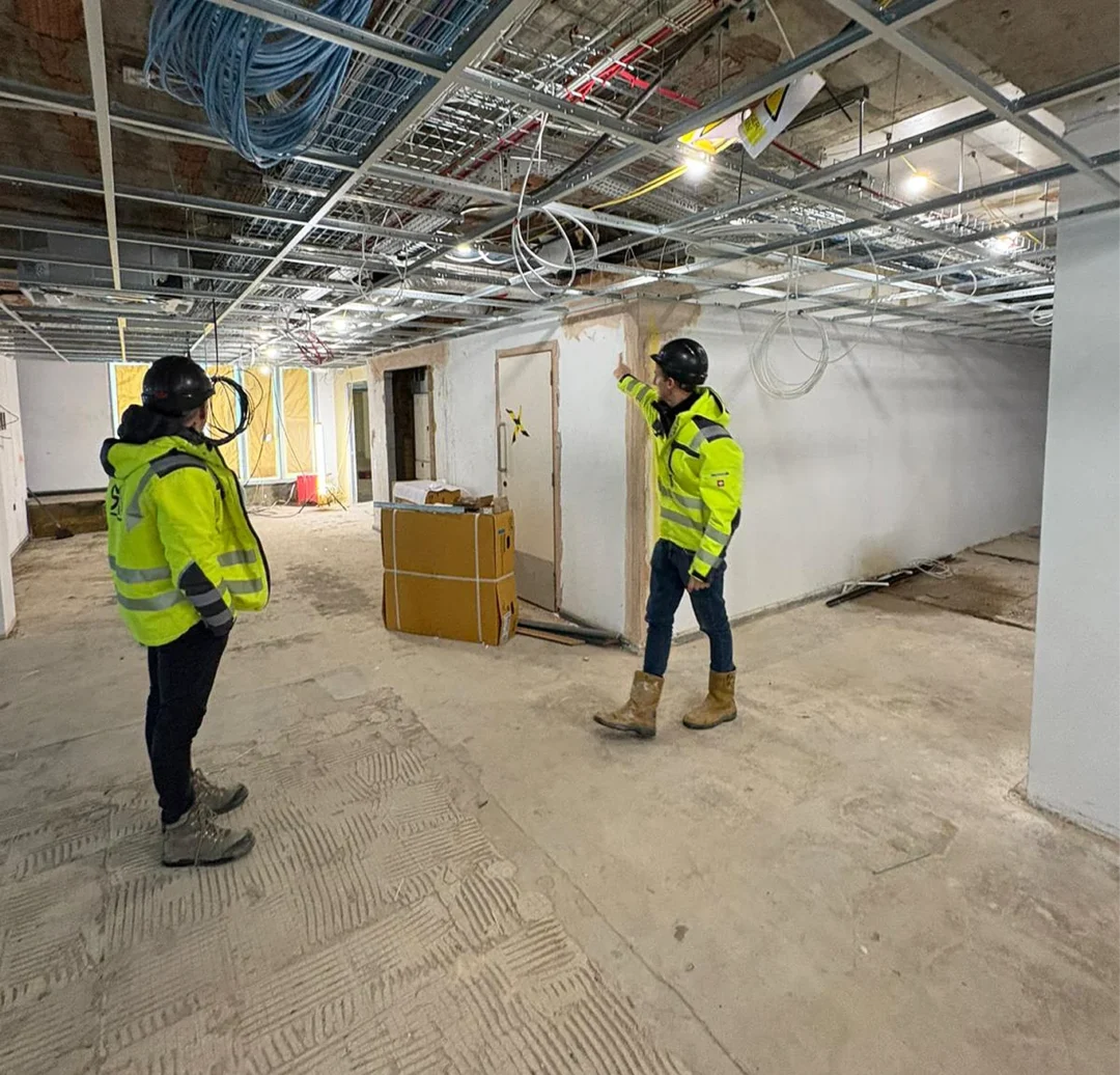 Ga Interiors Walnuts Leisure Center Drylining Grid Ceilings Sfs