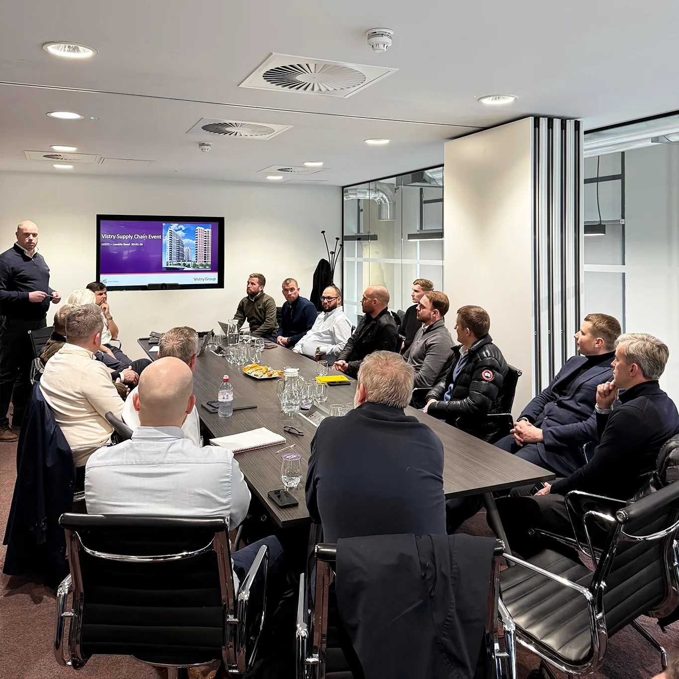 Vistry Group Supplier Meeting London Construction Ga Interiors Drylining Steel Framing Systems Sfs