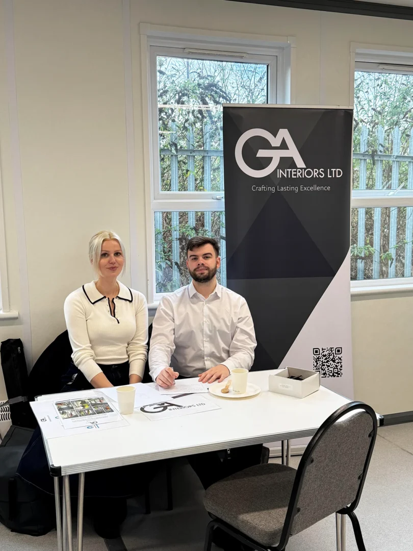 Enfield Construction Skills Academy Social Values Ga Interiors Ieva Usavic Charlie Dann Recruitment Day Mock Interview