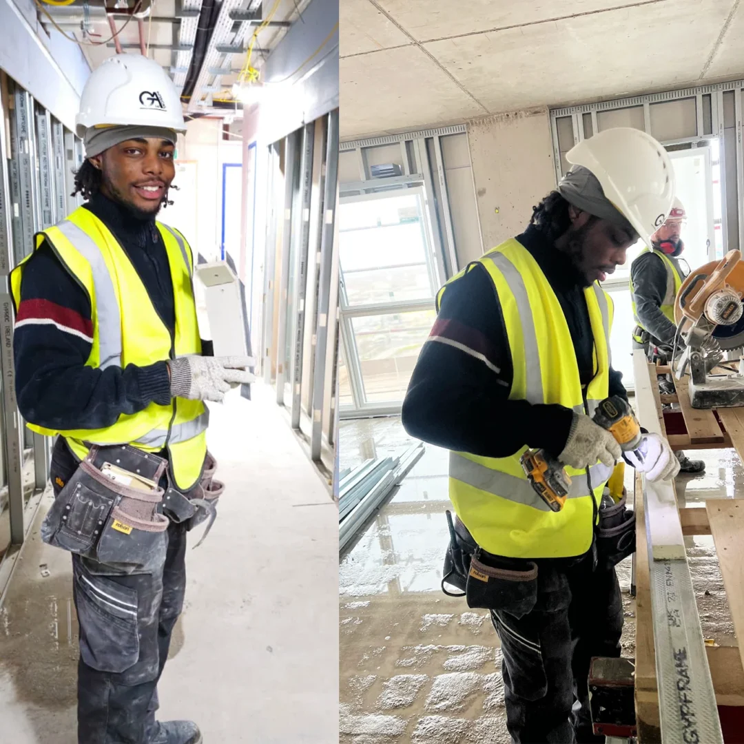 Ga Interiors Social Values Enfield Construction Appreticeship Apprentice Interior Systems Installer Qualification