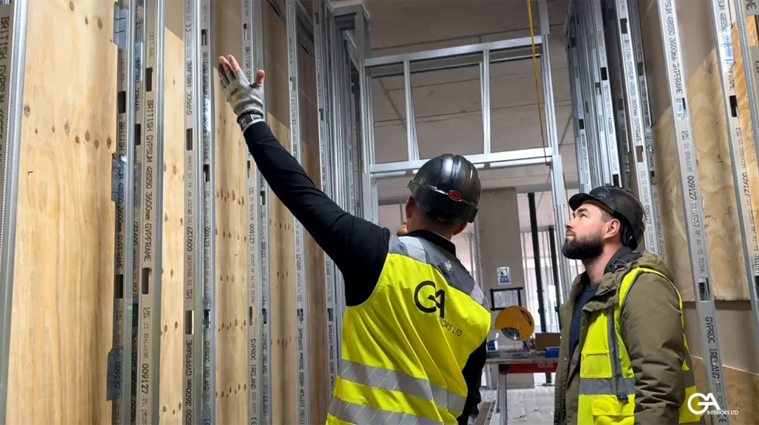 Meridian 2 Leeside Road Enfield Vistry Group Ga Interiors Drylining Interior Fit Out Subcontractor