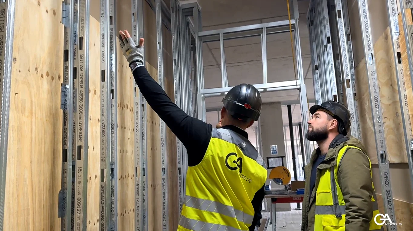 Meridian 2 Leeside Road Enfield Vistry Group Ga Interiors Drylining Interior Fit Out Subcontractor