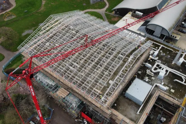 Mountbatten Leisure Centre Etec Gainteriors Inter Fit Out Drylining Sfs Best Subcontractor Uk