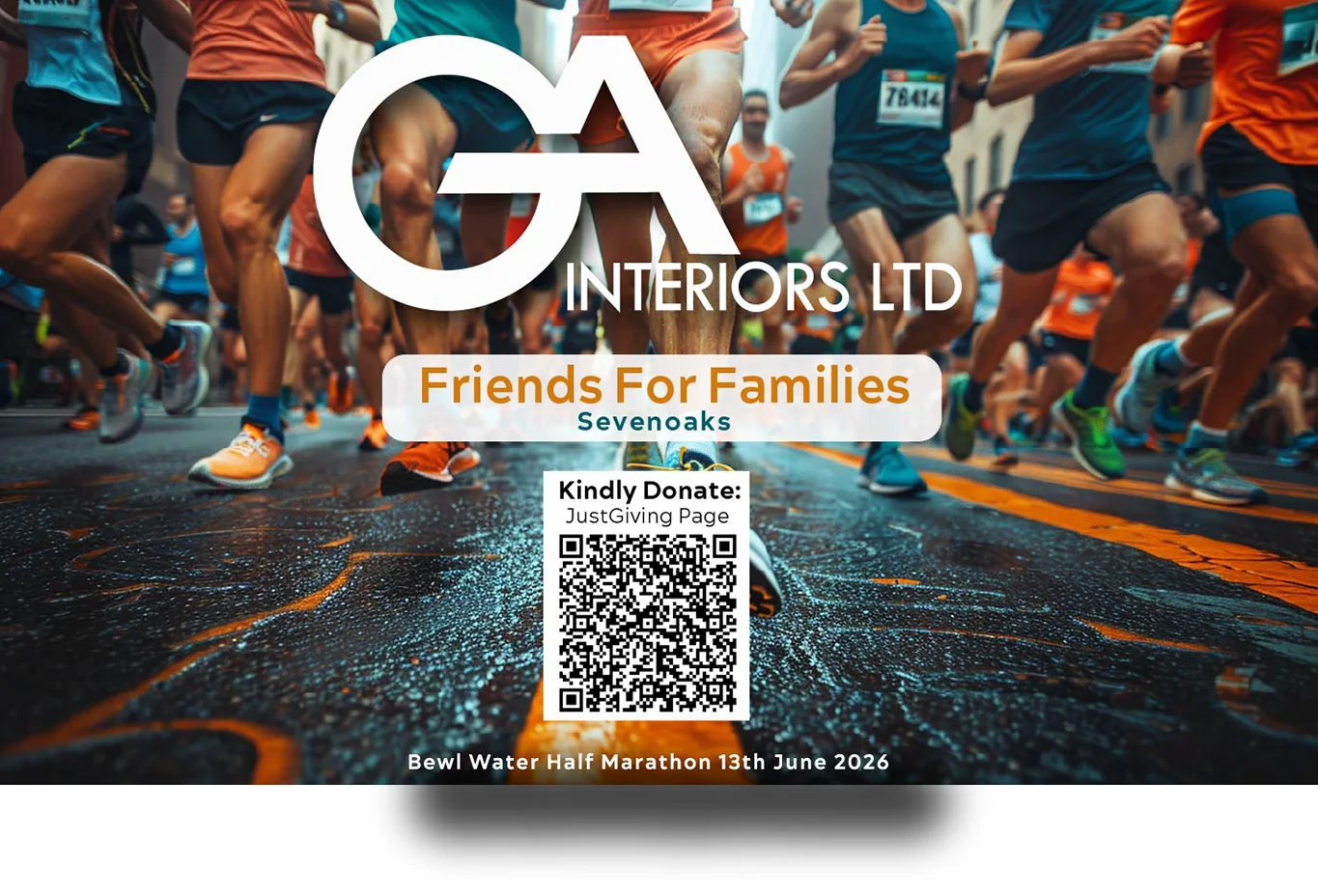 Bewl Water Half Marathon Charity Drylining Construction Ga Interiors Fundraising Friends For Families Sevenoaks Interior Fit Out Kent