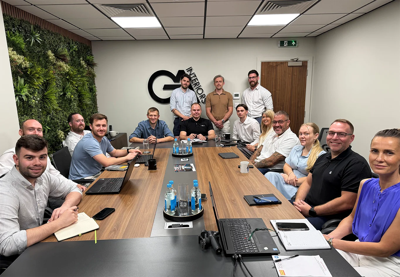 Ga Interiors Marketing Drylining Sevenoaks Construction Company Tender Commercial Residencial Projects Internal Fit Out Sfs Team