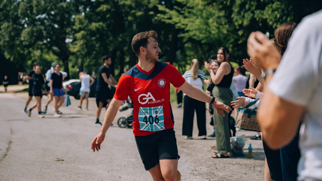 Sam Gibson Qs Bewl Water Half Marathon Ga Interiors Charity Social Values Friends For Families Sevenoaks