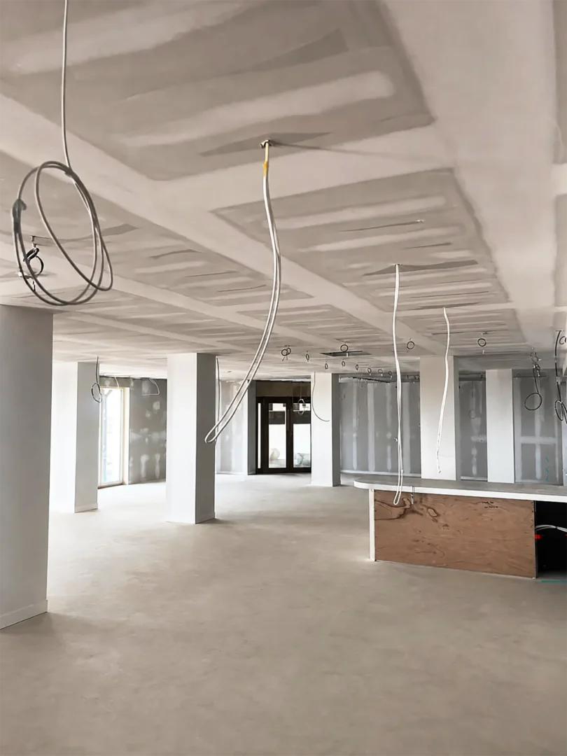 Drylining Sfs Fire Stopping Best Subcontractor In My Area London Construction Uk Interior Fit Out Ga Interiors