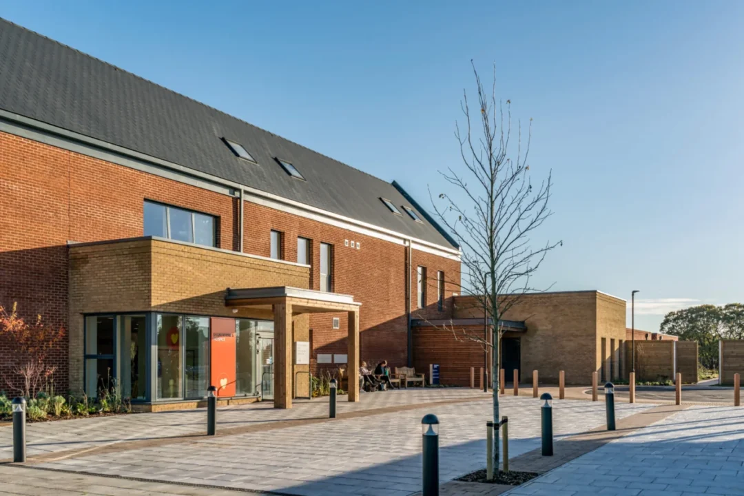 St Catherine Hospice Project Ga Interiors Ltd Entrance To The Hospice Barnes Construction Internal Fit Out Commercial