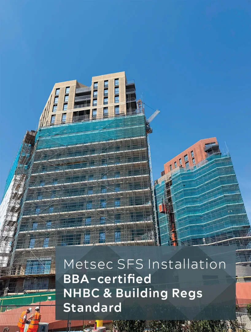 Leeside Road Enfield Development Residential Affordable Housing Flats Construction London Fit Out Contractor Sfs Drylining