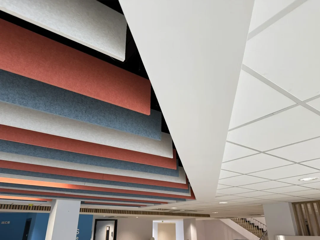 Walnuts Leisure Centre Interior Fit Out Contractor Ga Interiors London Construction Ceilings Partitions Fire Stopping Baffle Ceilings