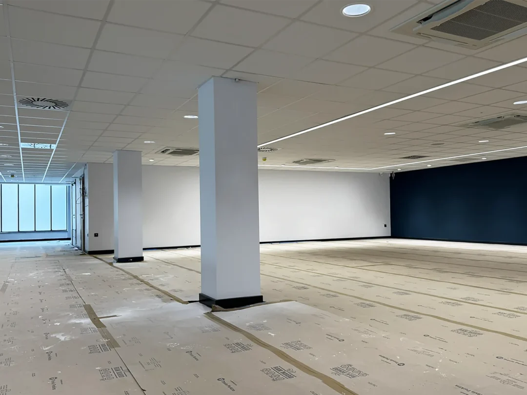 Walnuts Leisure Centre Interior Fit Out Contractor Ga Interiors London Construction Ceilings Partitions Fire Stopping Plastering