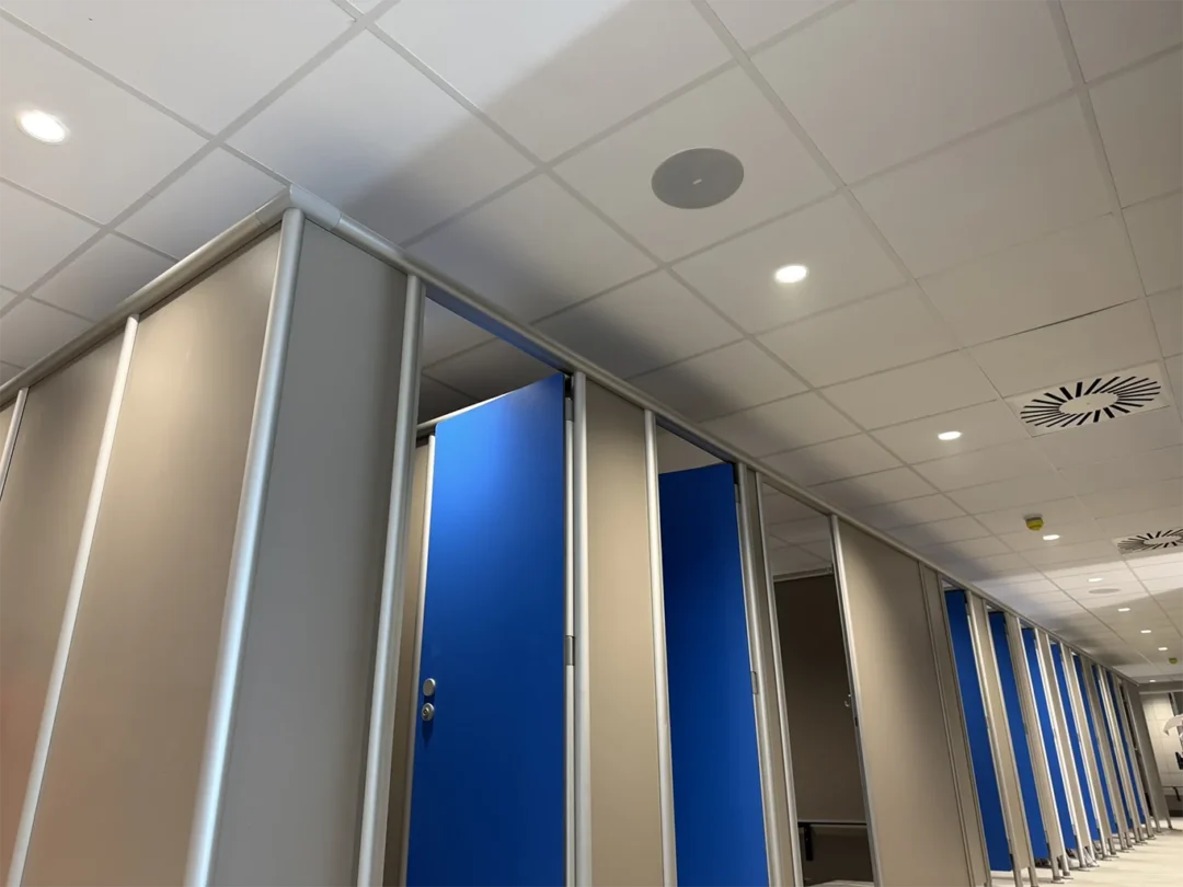 Walnuts Leisure Centre Interior Fit Out Contractor Ga Interiors London Construction Ceilings Partitions Fire Stopping Sfs