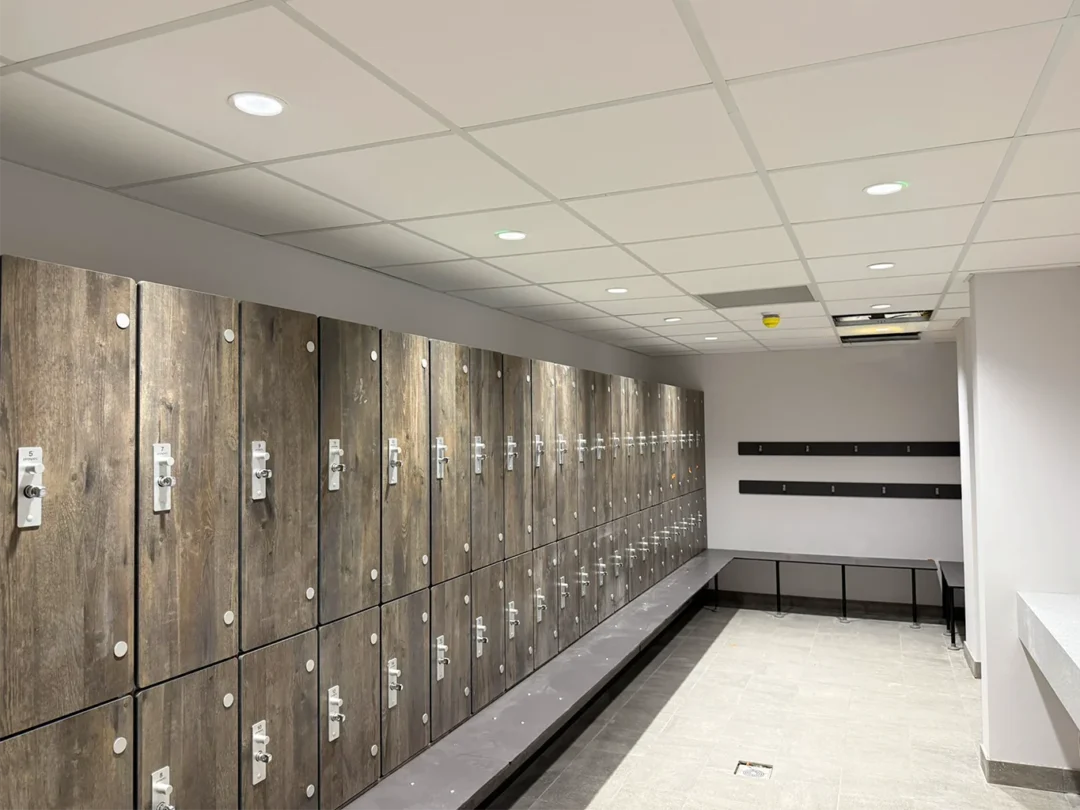 Walnuts Leisure Centre Interior Fit Out Contractor Ga Interiors London Construction Ceilings Partitions Fire Stopping Windows
