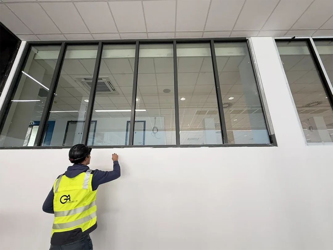 Walnuts Leisure Centre Interior Fit Out Contractor Ga Interiors London Construction Ceilings Partitions Fire Stopping Windows Glazing