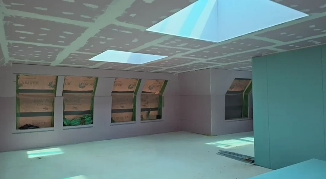 Drylining Interior Fit Out Case Study Plastering Fire Stopping Suspended Ceilings Construction Subcontractor Plastering
