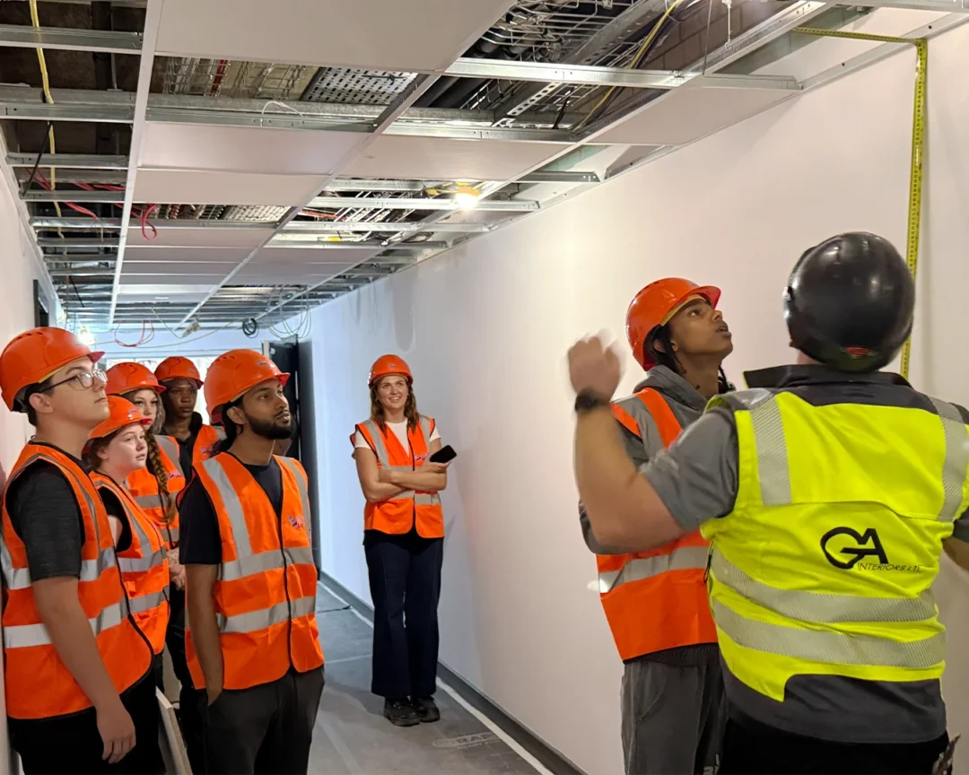 Ga Interiors Social Value Construction Education Construction Careers Suspended Ceilings Interior Fit Out