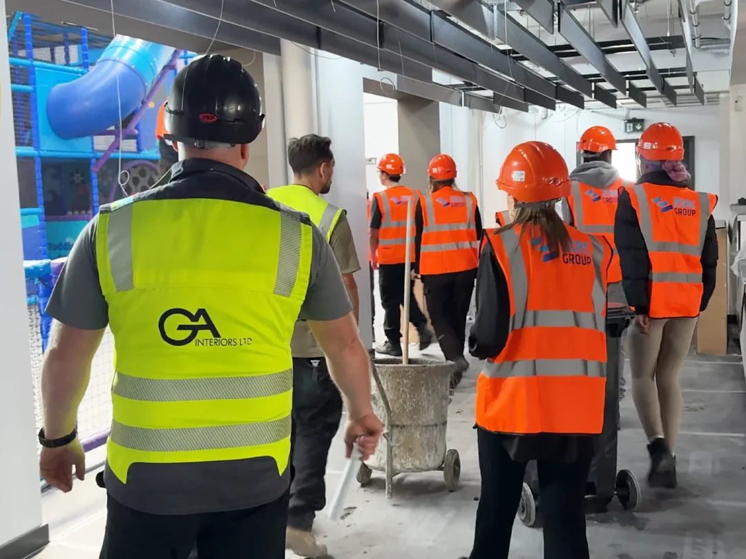 Ga Interiors Social Value Construction Education Construction Careers Suspended Ceilings Interior Fit Out London Subcontractor Decorating