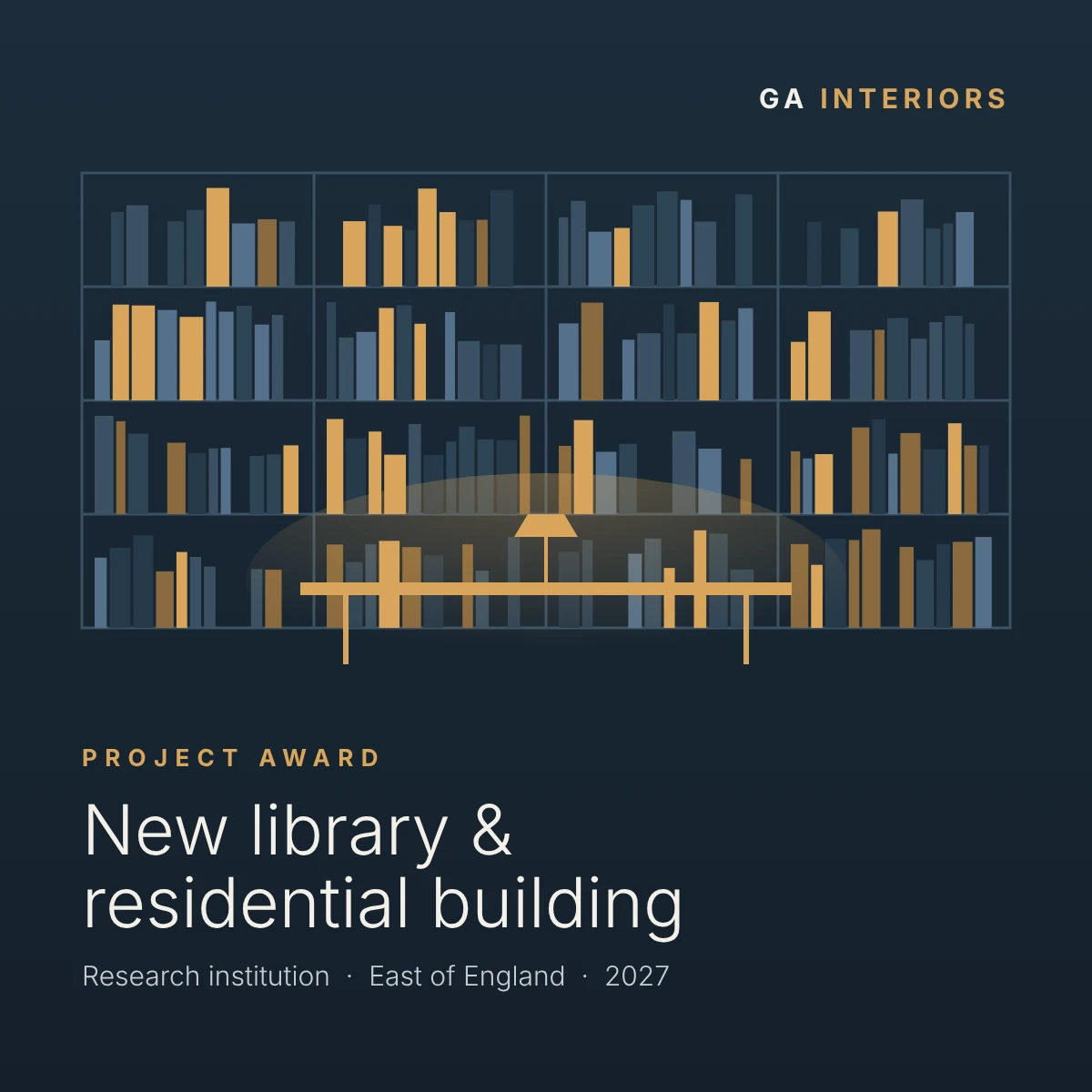 Ga Interiors Drylining Ceilings Library Fit Out Project Award