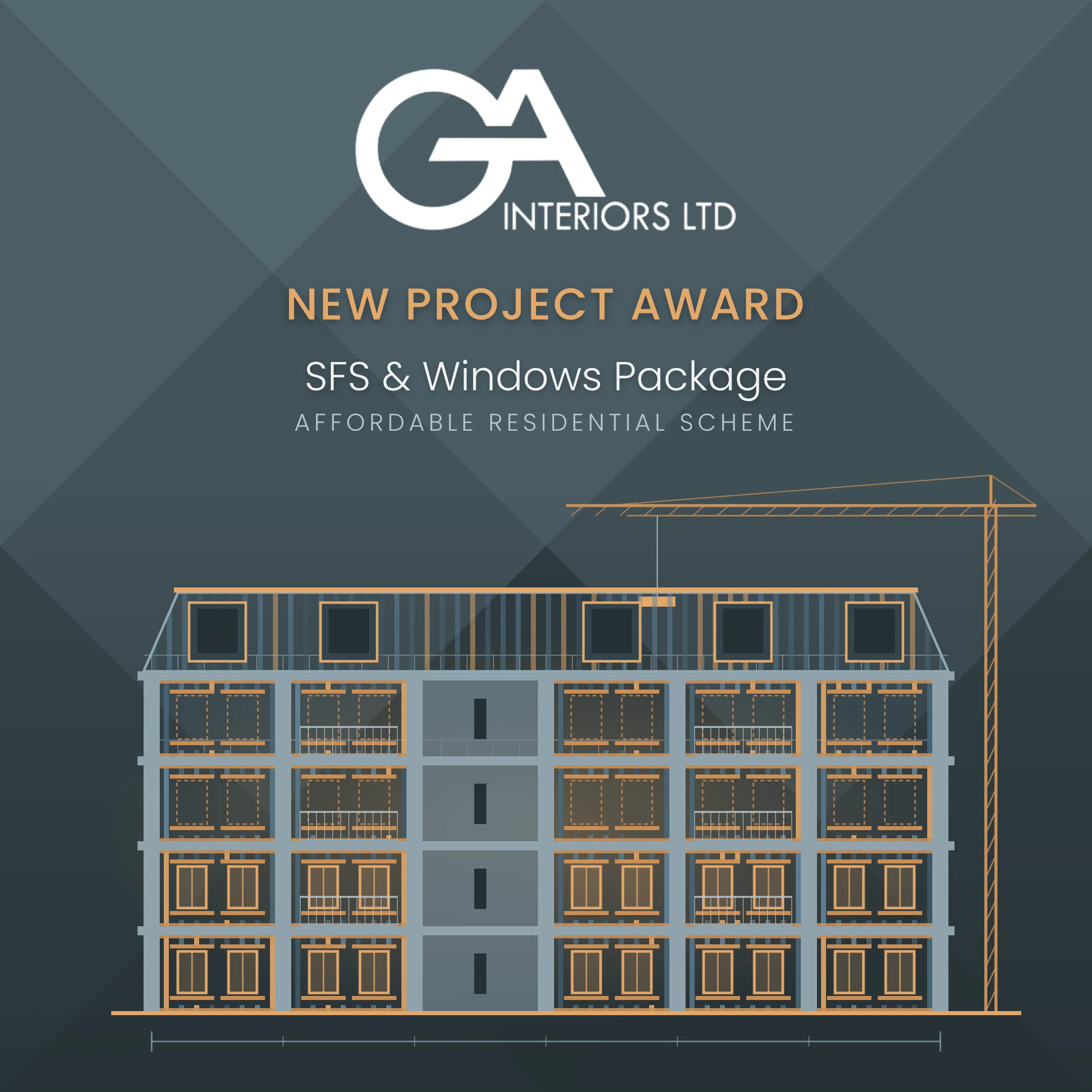 Ga Interiors New Project Awards Sfs Windows South East London Affordable Homes